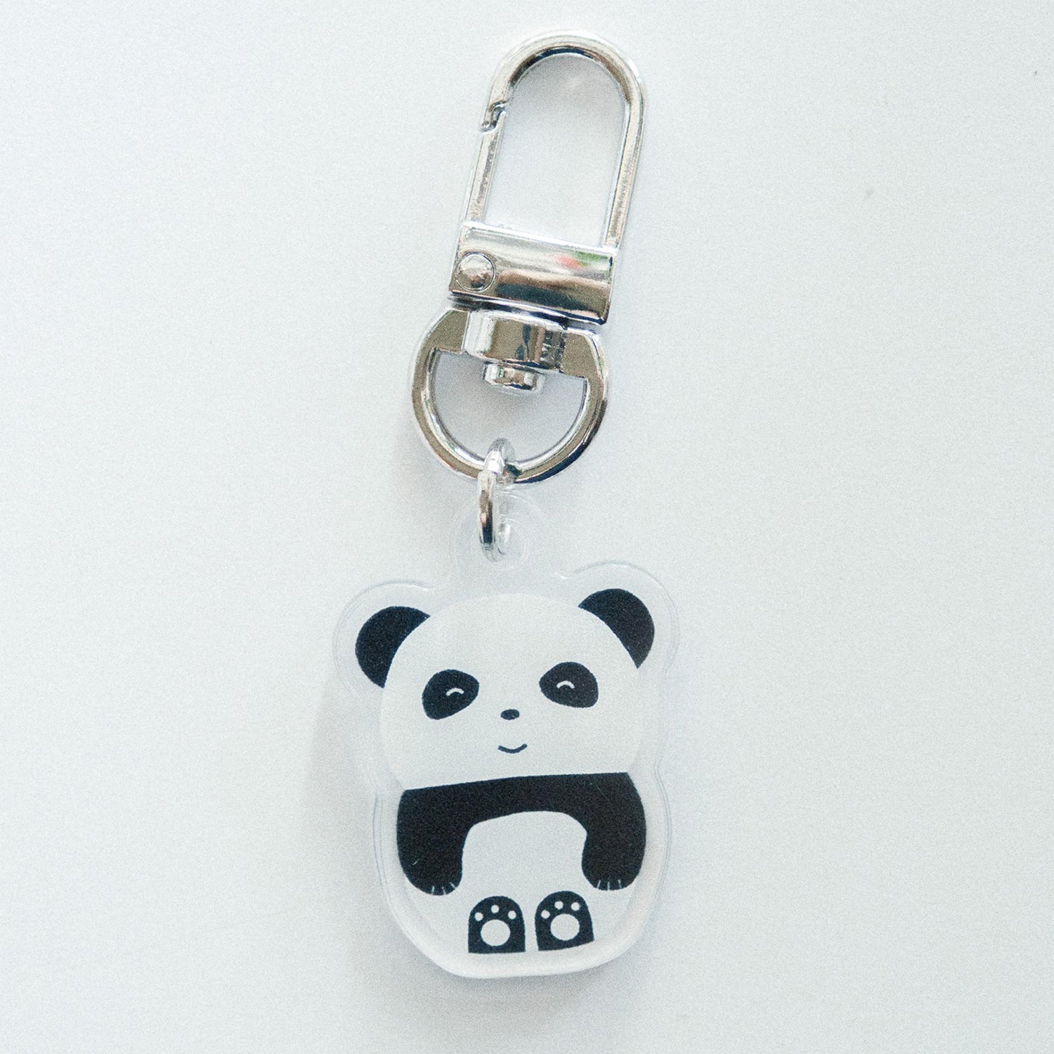 Panda Charming Chan Keyring