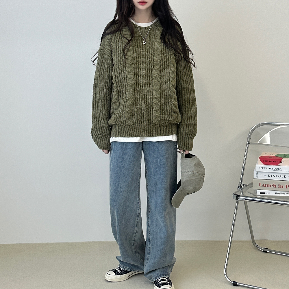 Coan rope oversized fit knit