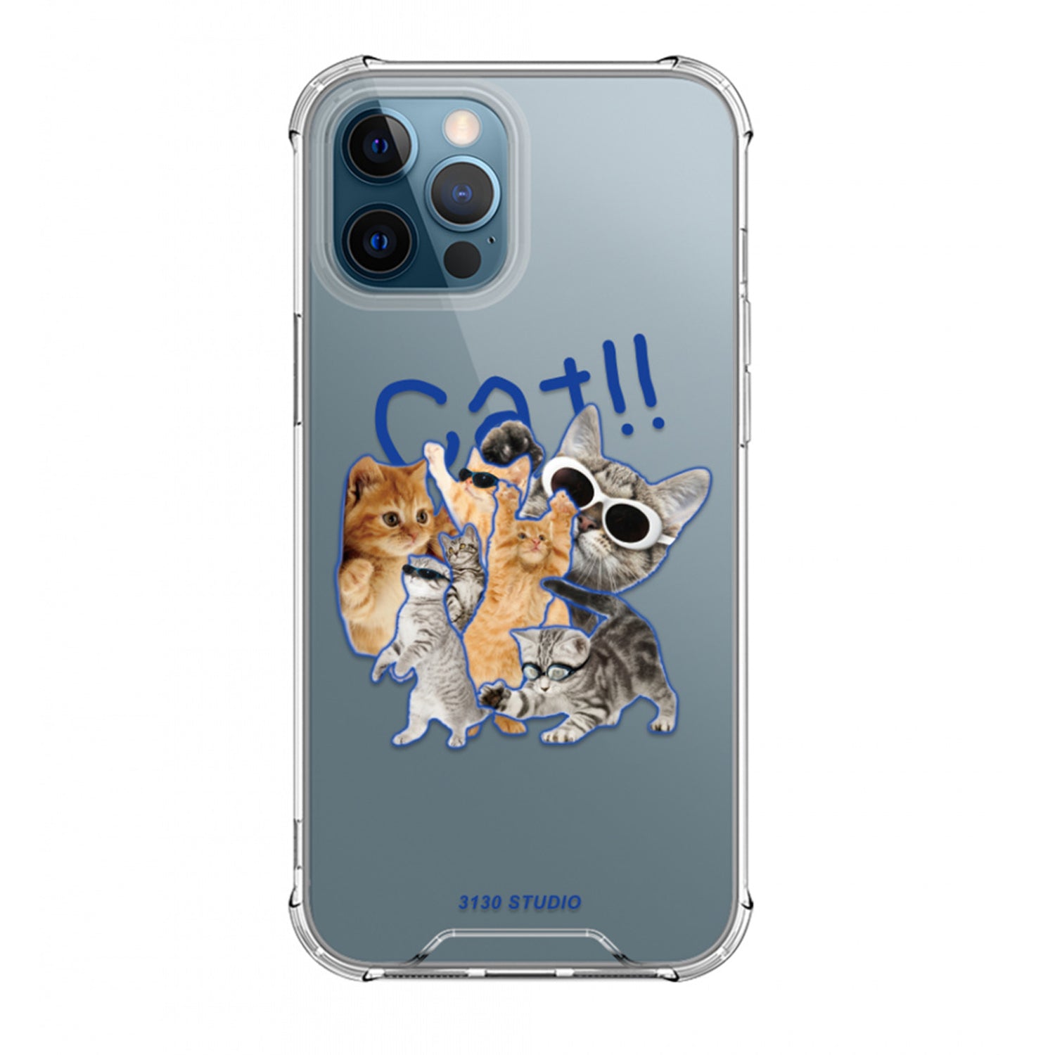 blue cat party case