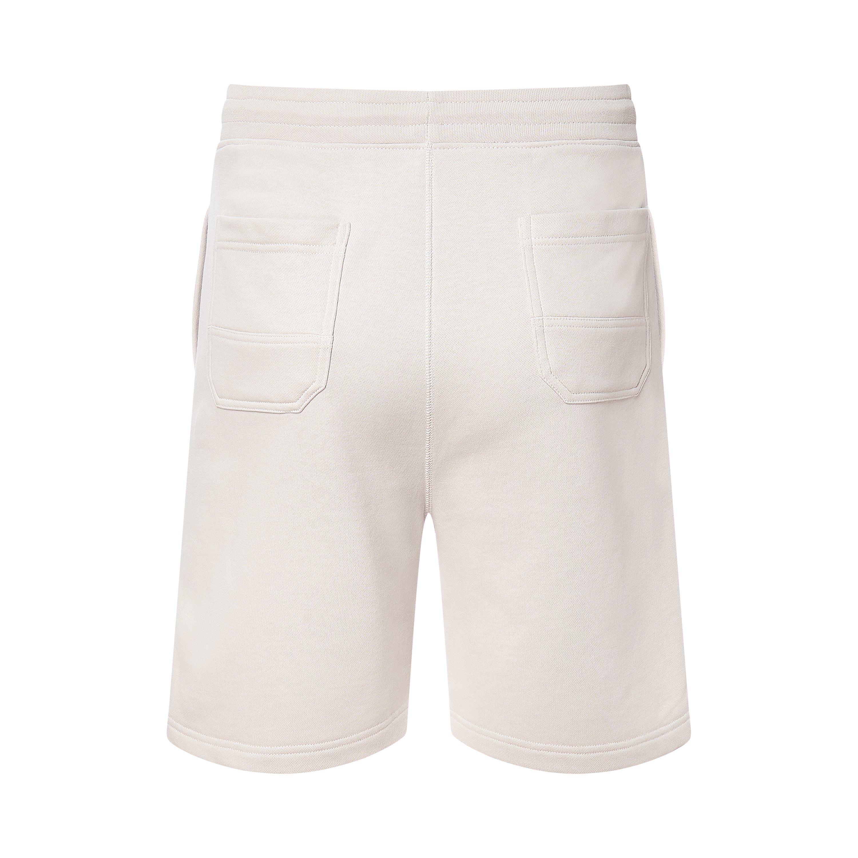 DVRK EMBROIDERED LOGO SHORTS - CREAM