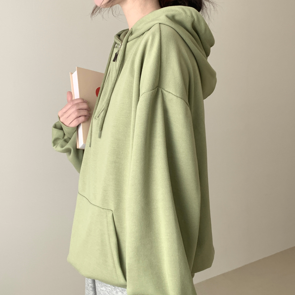 Bonnie Oversized Fit Hoodie Zip Up