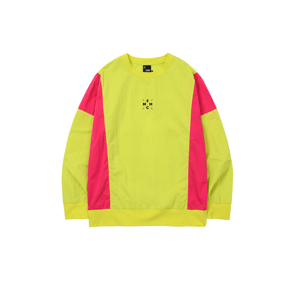 COLOR BLOCK RETRO WINDBREAKER - NEON