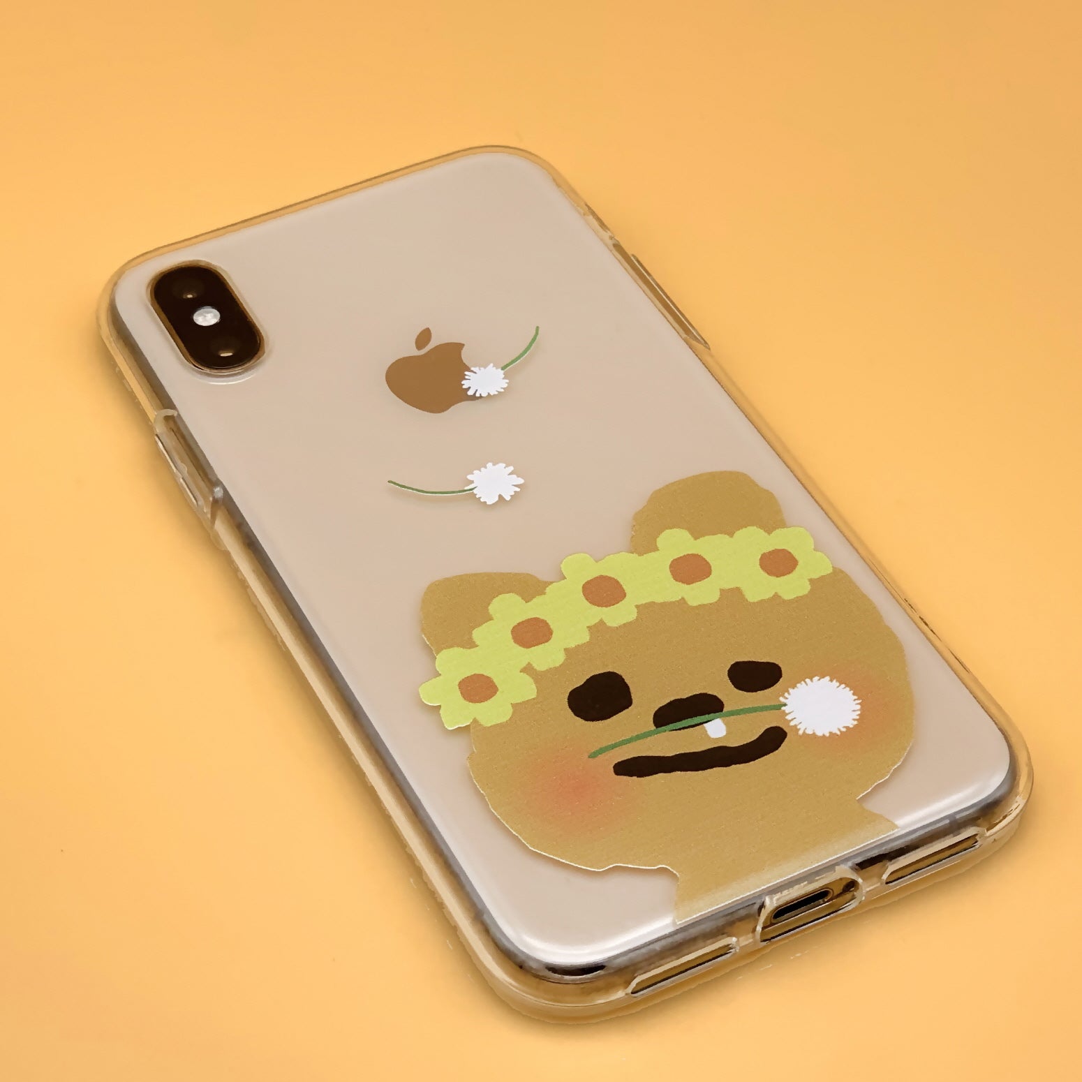 Flower moorugi jellycase (iphone case)