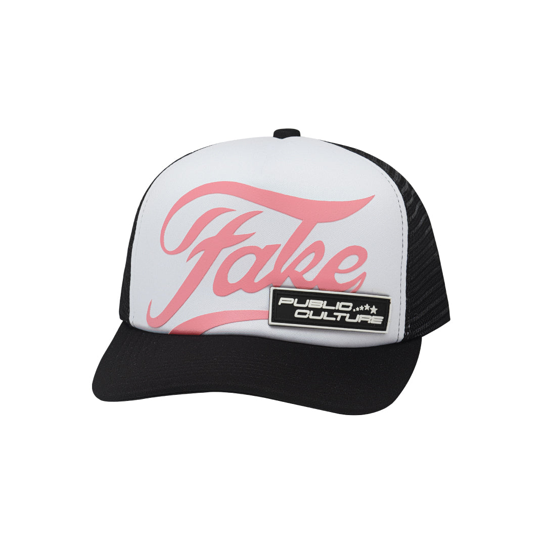 Fake Trucker Cap - Black