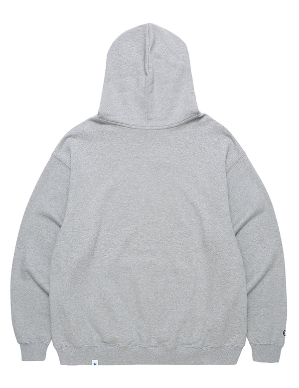 STAMP LOGO HOODIE GREY(CV2CFUM416A)