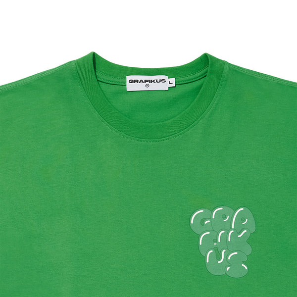 バブルロゴTシャツ/BUBBLE LOGO S/S GREEN