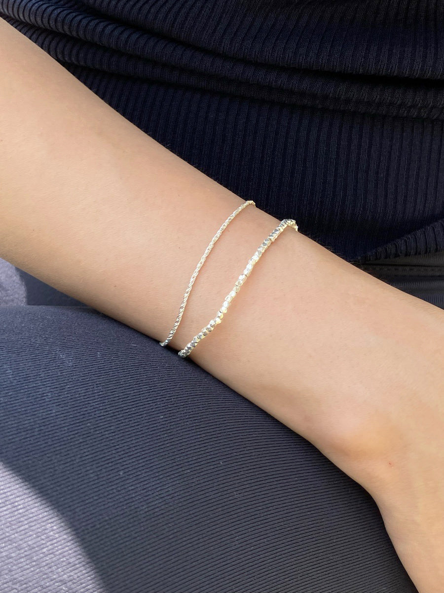 [92.5silver] cane bracelet