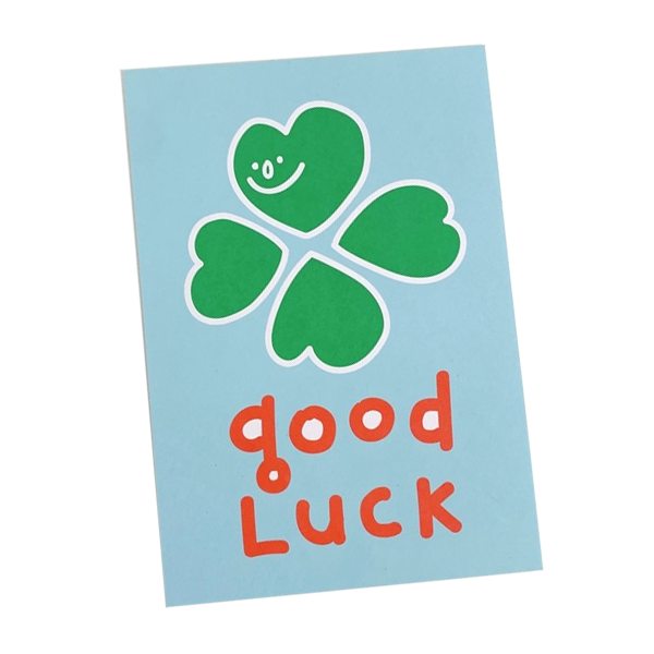 POSTCARD_GOOD LUCK