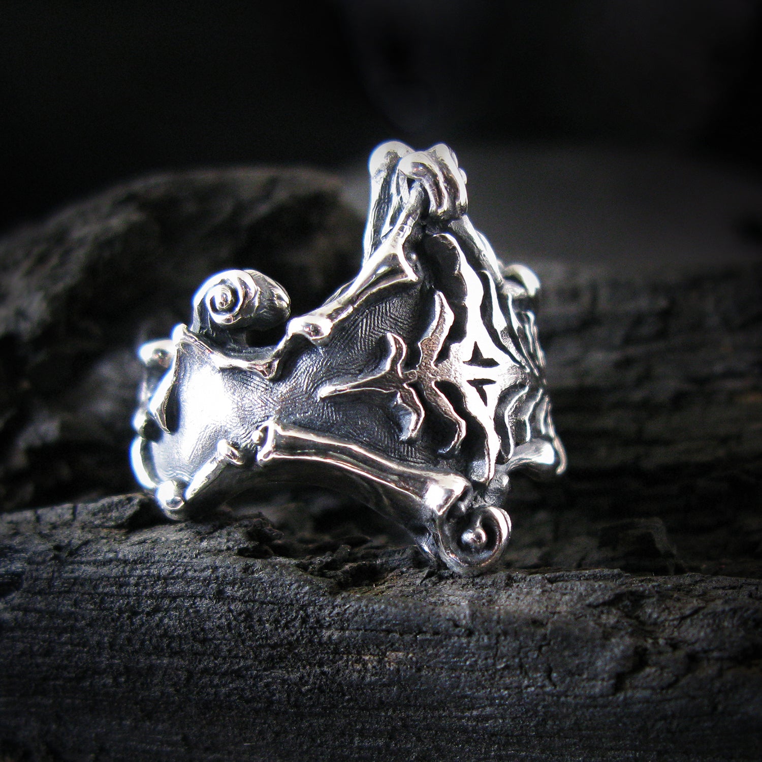 Z-Grimoire silver ring