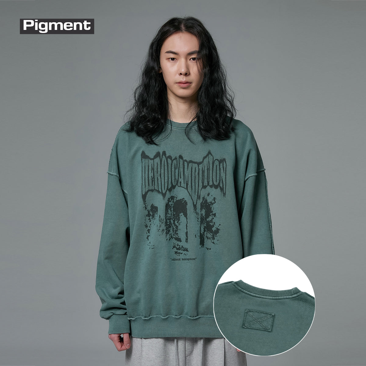 Heroic Pigment Sweatshirt [Green]