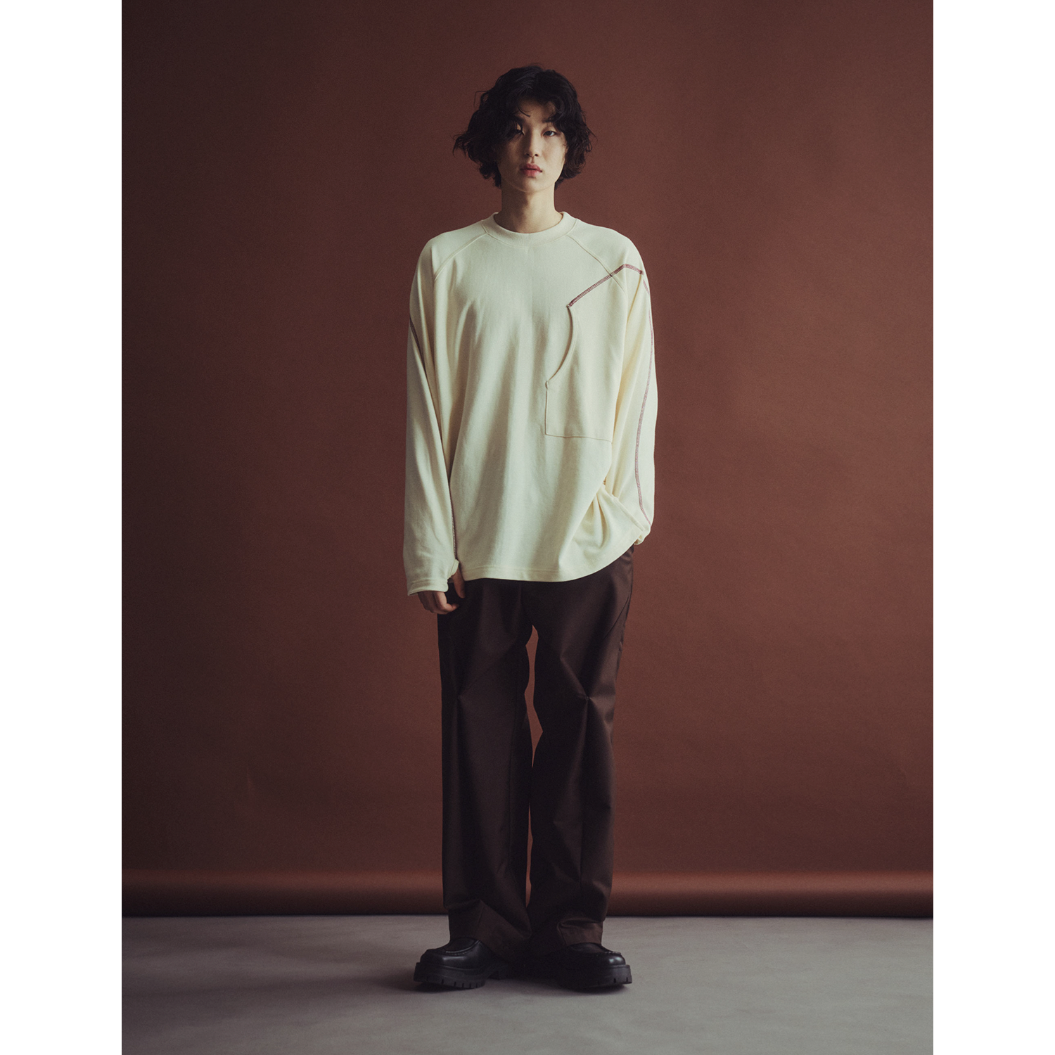 COVER STITCH LONG SLEEVE_IV