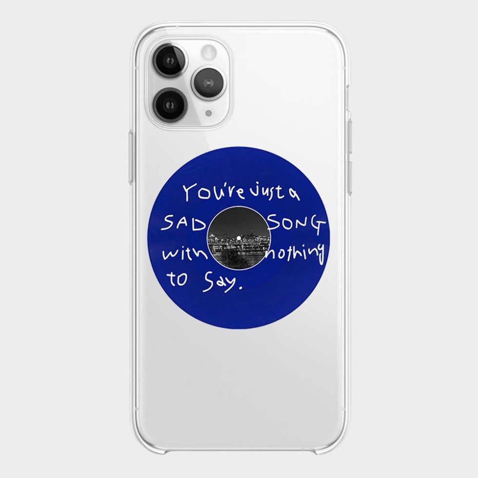 Sound is Colour! Iphone Case (Blue)