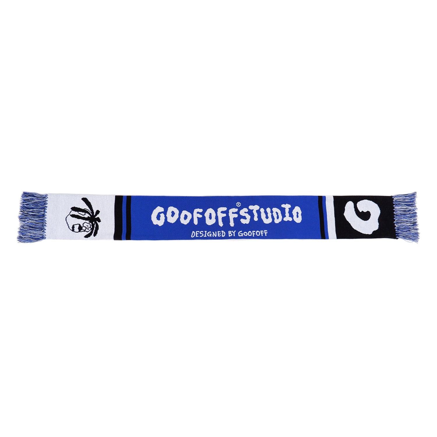 GOOFOFF LOGO MUFFLER -  ( BLUE )