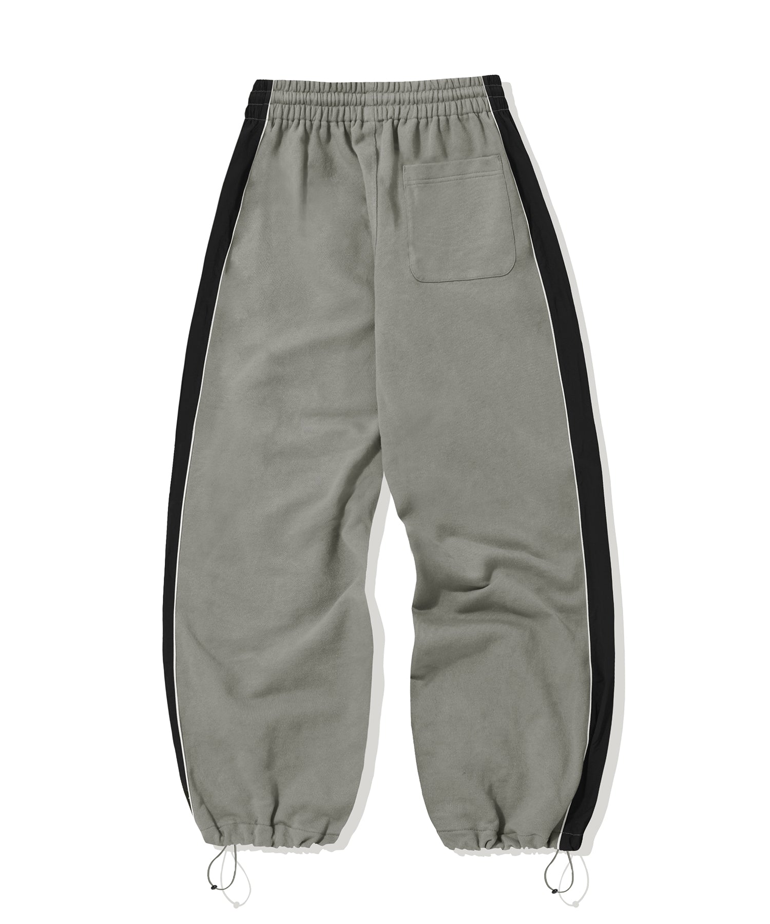 Sports Block Sweat Pants-Grey