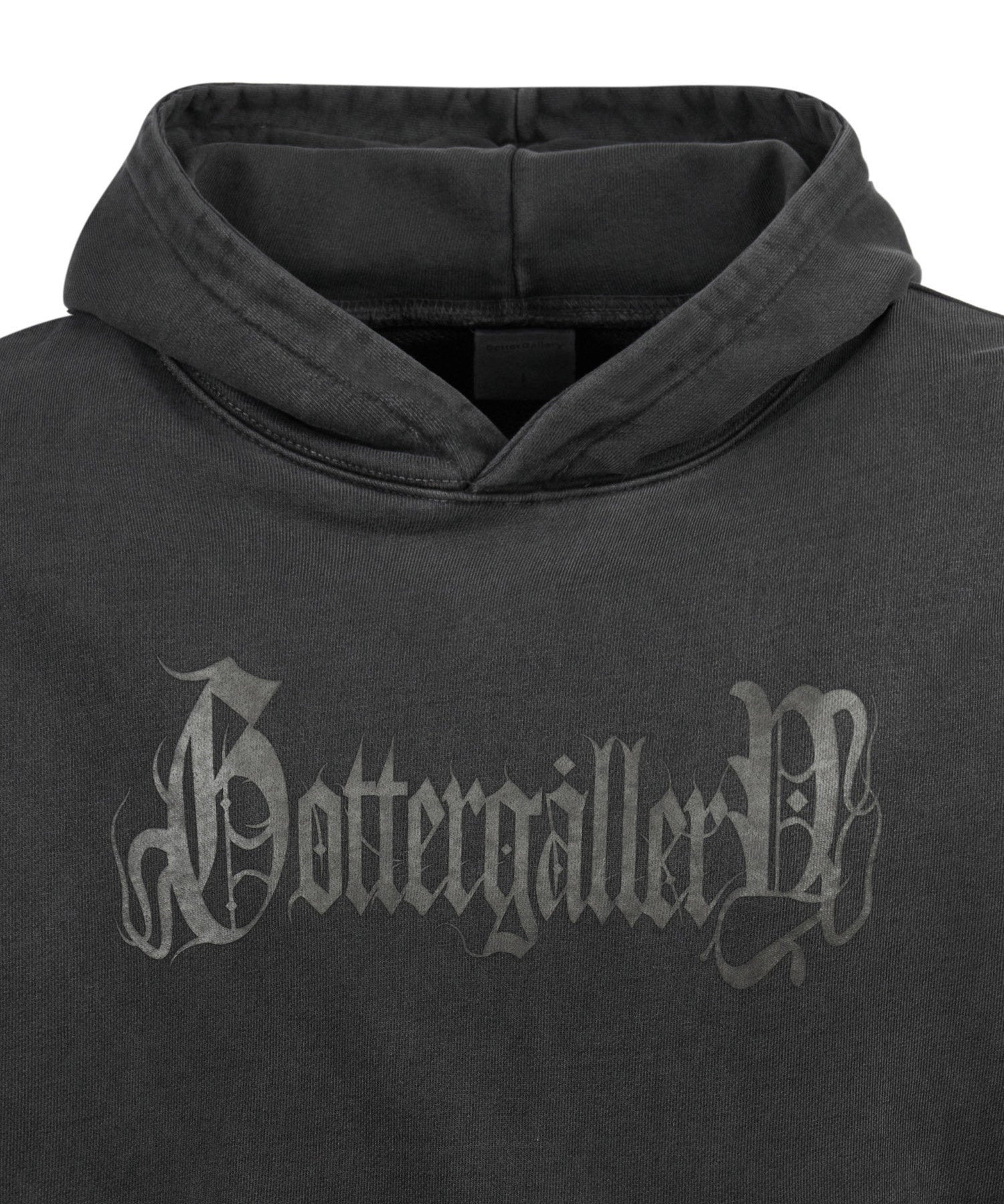 GOTTER GOTHIC LOGO WASHING HOODIE_CH