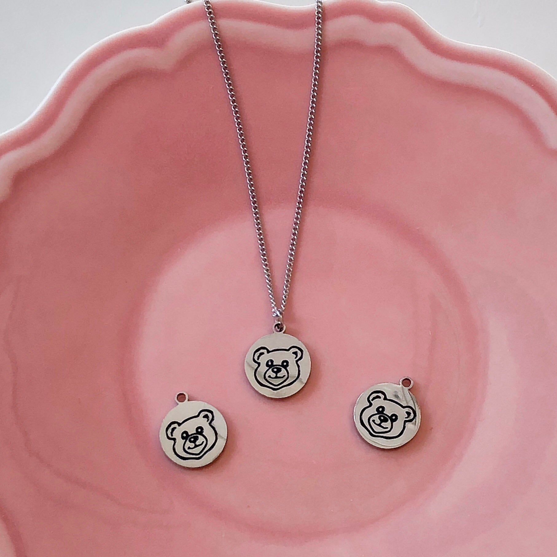 Daily Bear Pendant Necklace