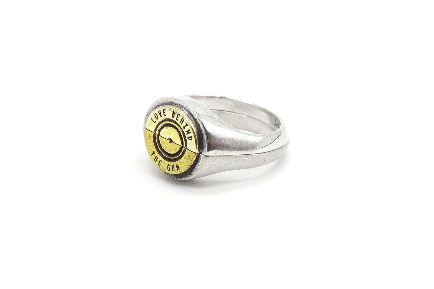 Half bullet ring