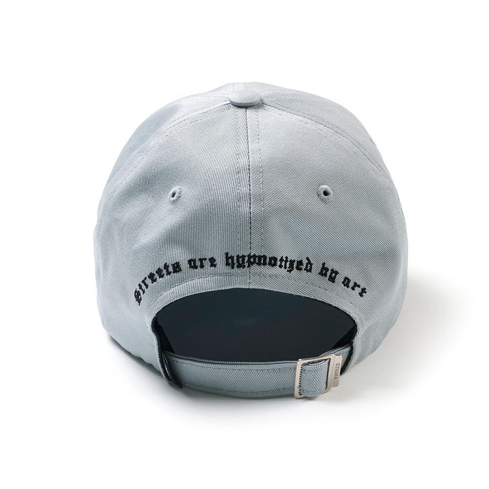 22 GOTHIC BASEBALL CAP GREY BLUE