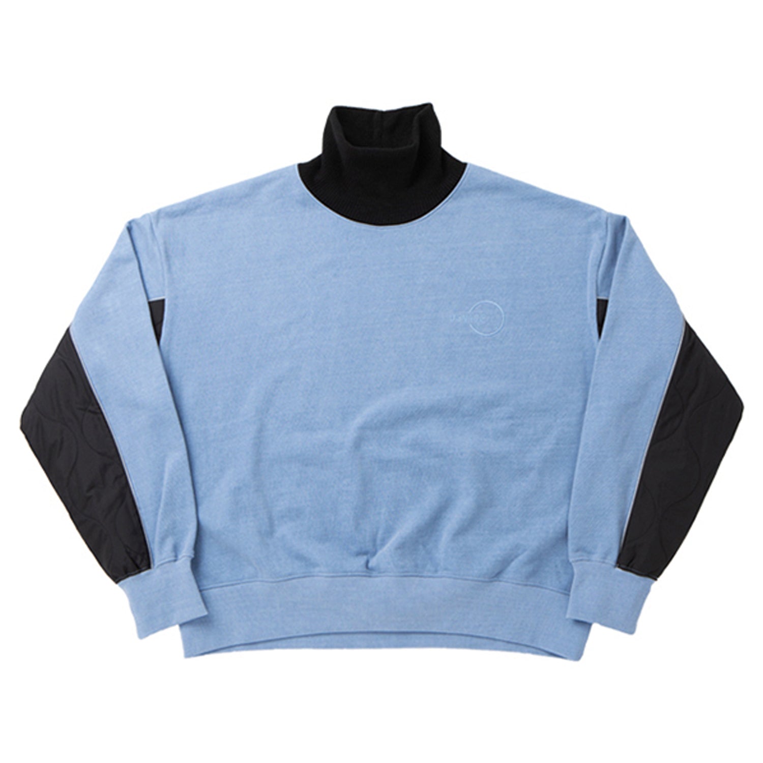 Quilting Turtleneck M2M