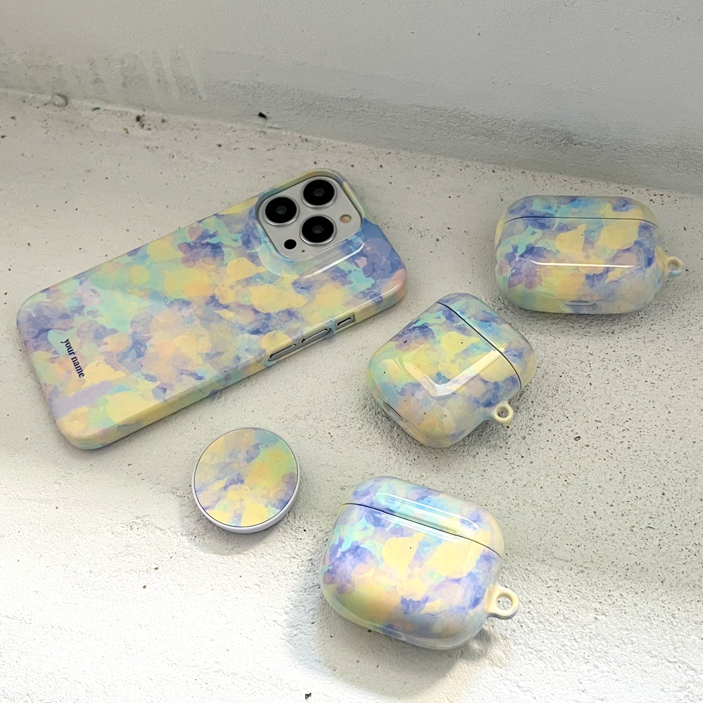 Pattern Watercolor 09 (Airpods Glossy Case)