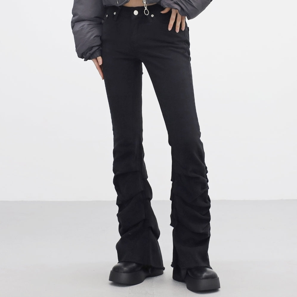 Tosco Shirring Bootcut Pants