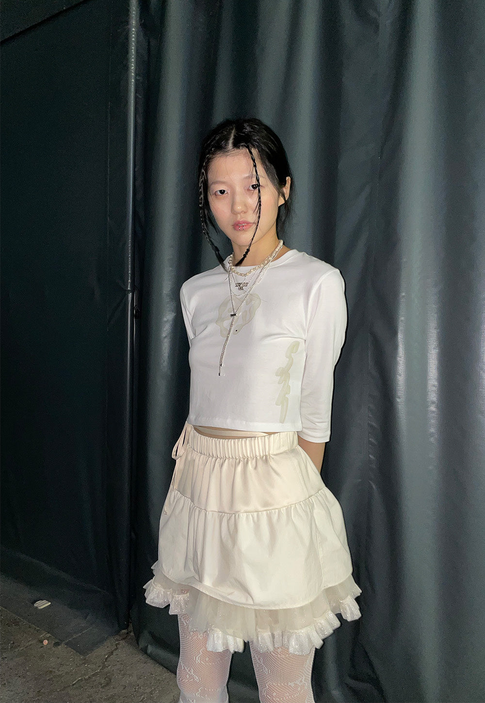 2-WAY KIRI TUTU SKIRT _CREAM