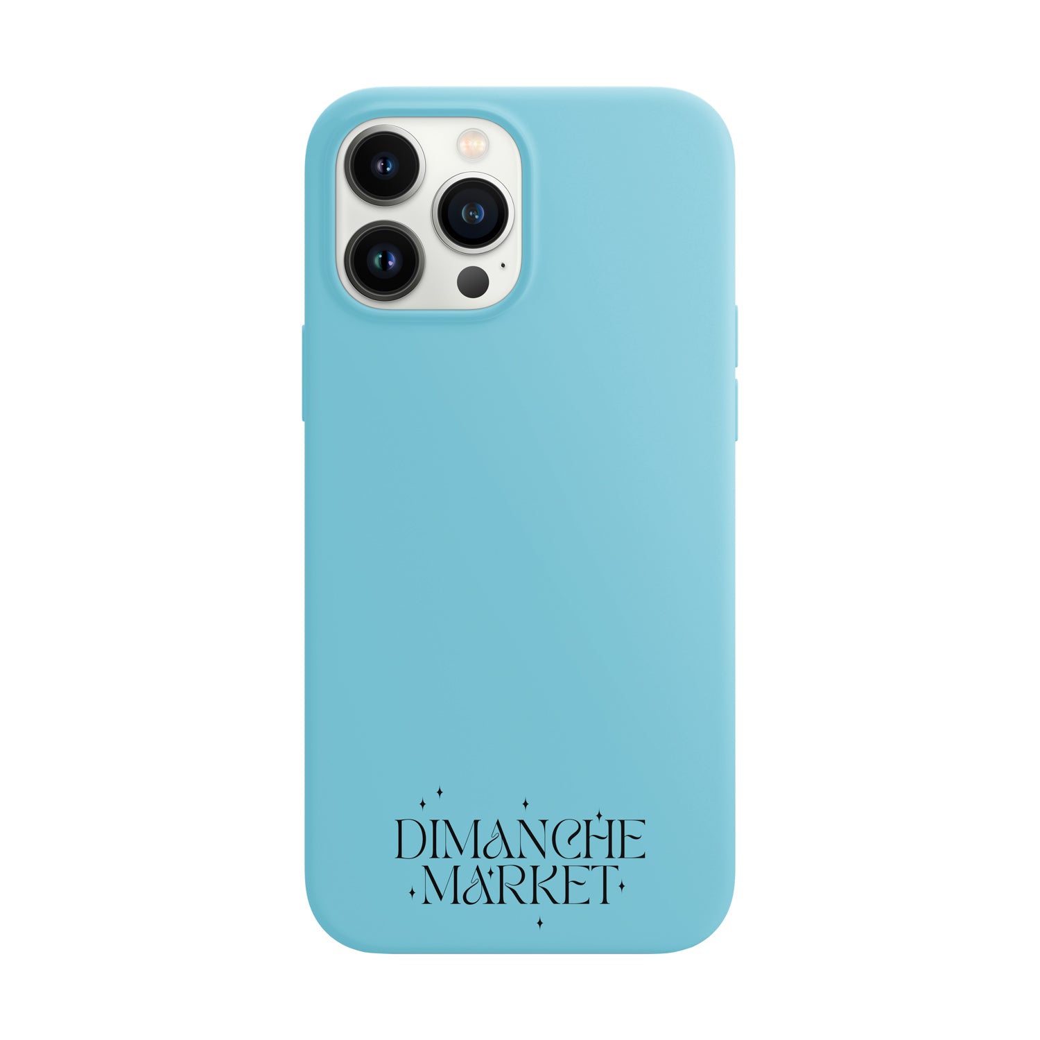 BLUE DIMANCHE LOGO CASE