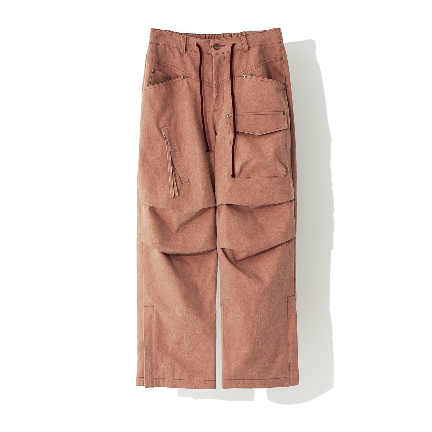 CARTER DIAGONAL ZIP PARASHUTE PANTS_PK