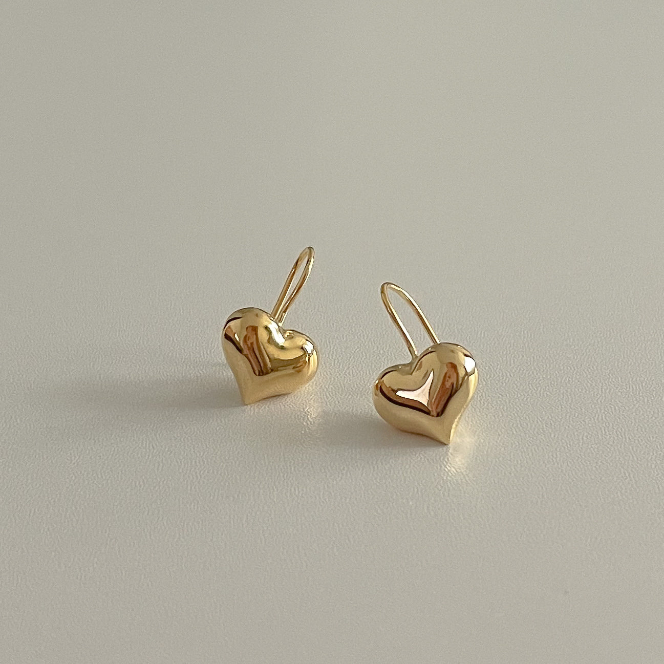 heart hook earring