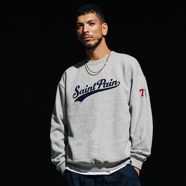 SP TEAM LOGO CREWNECK-NAVY