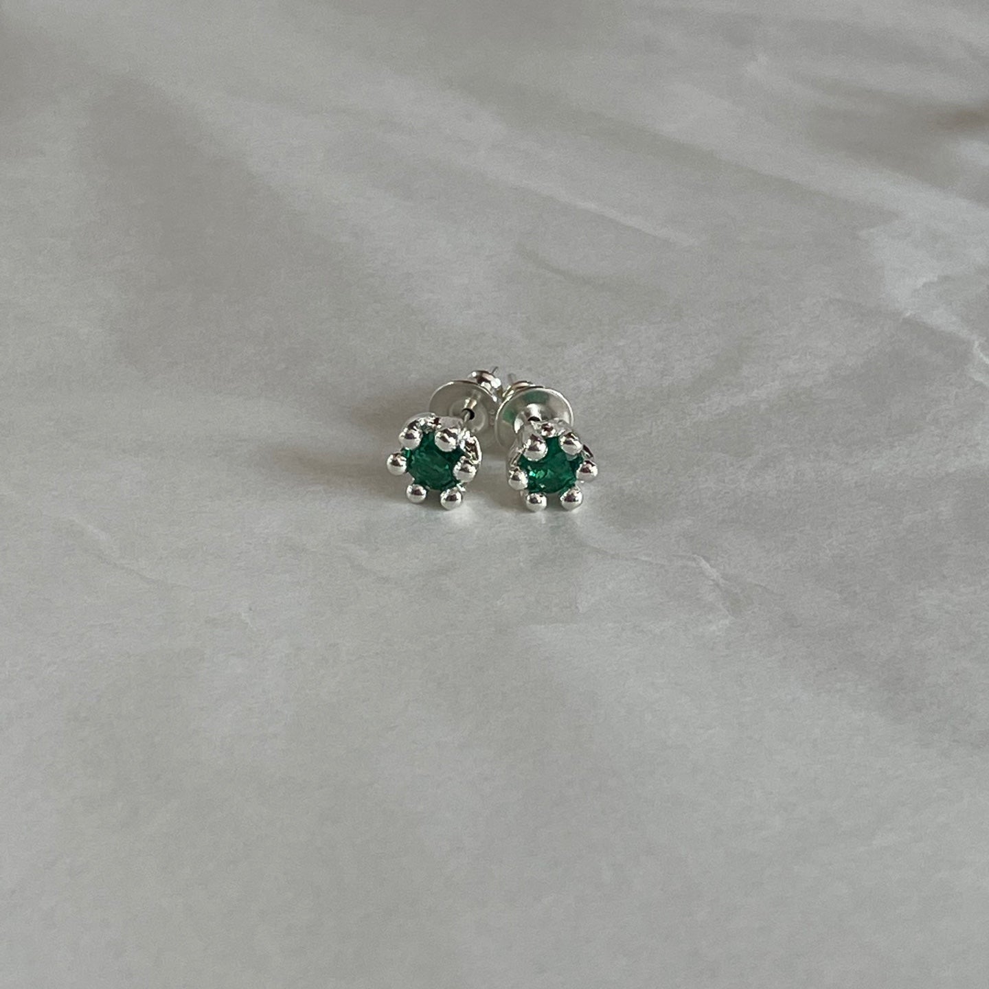 mini mushroom earring greennano