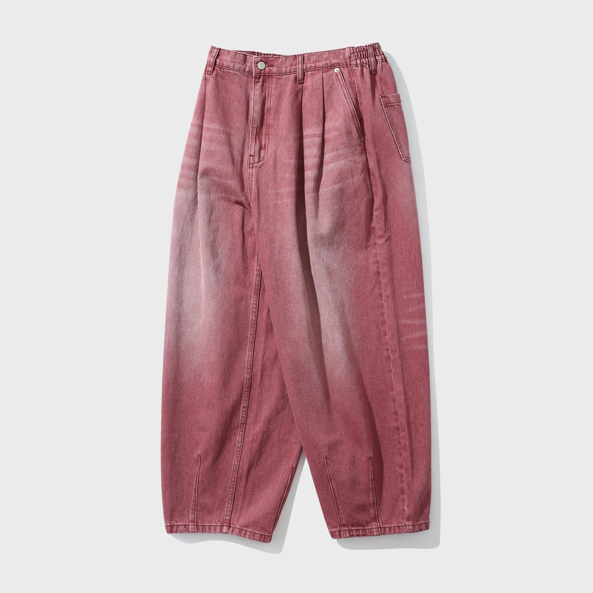 Washing Long Balloon Pants (Dusty Pink)