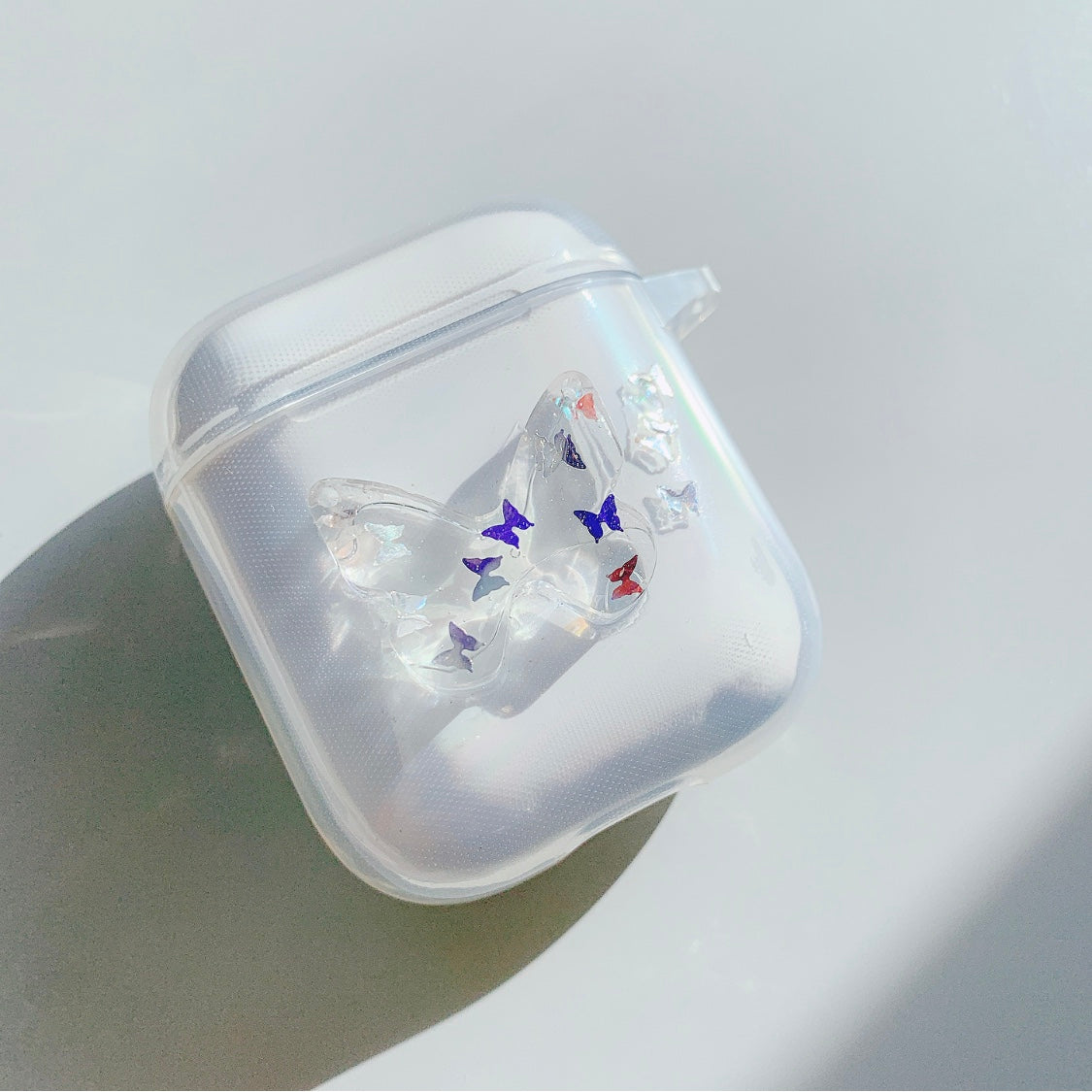 Pure Butterfly Resin AirPods Case (TPU)