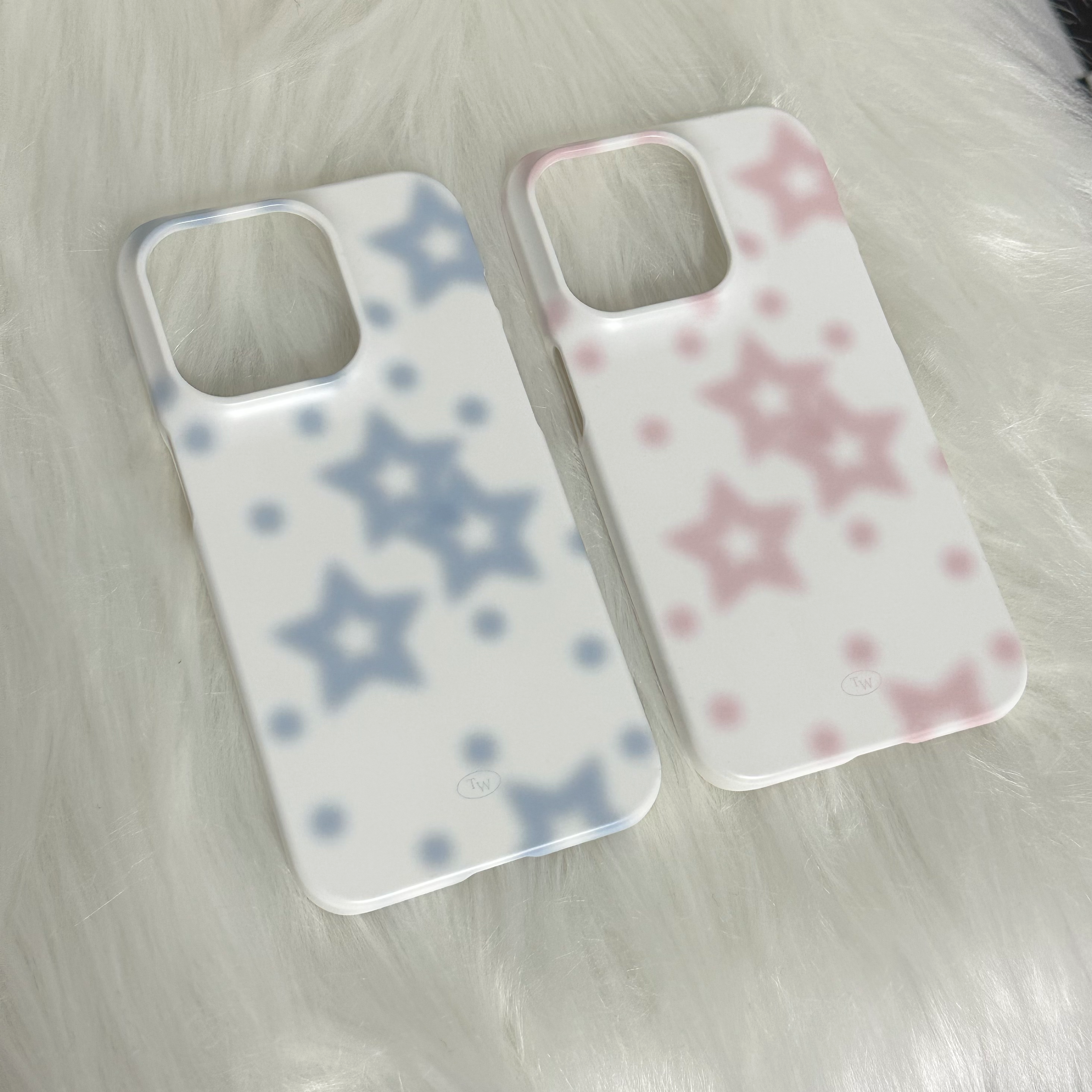 lollipop star hard case-blue