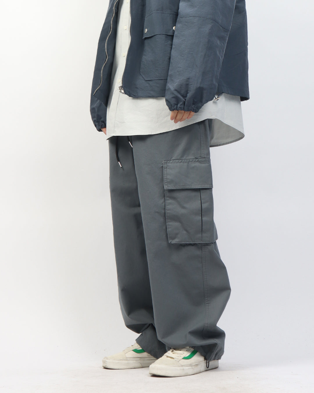 Local String Cargo Pants_2color