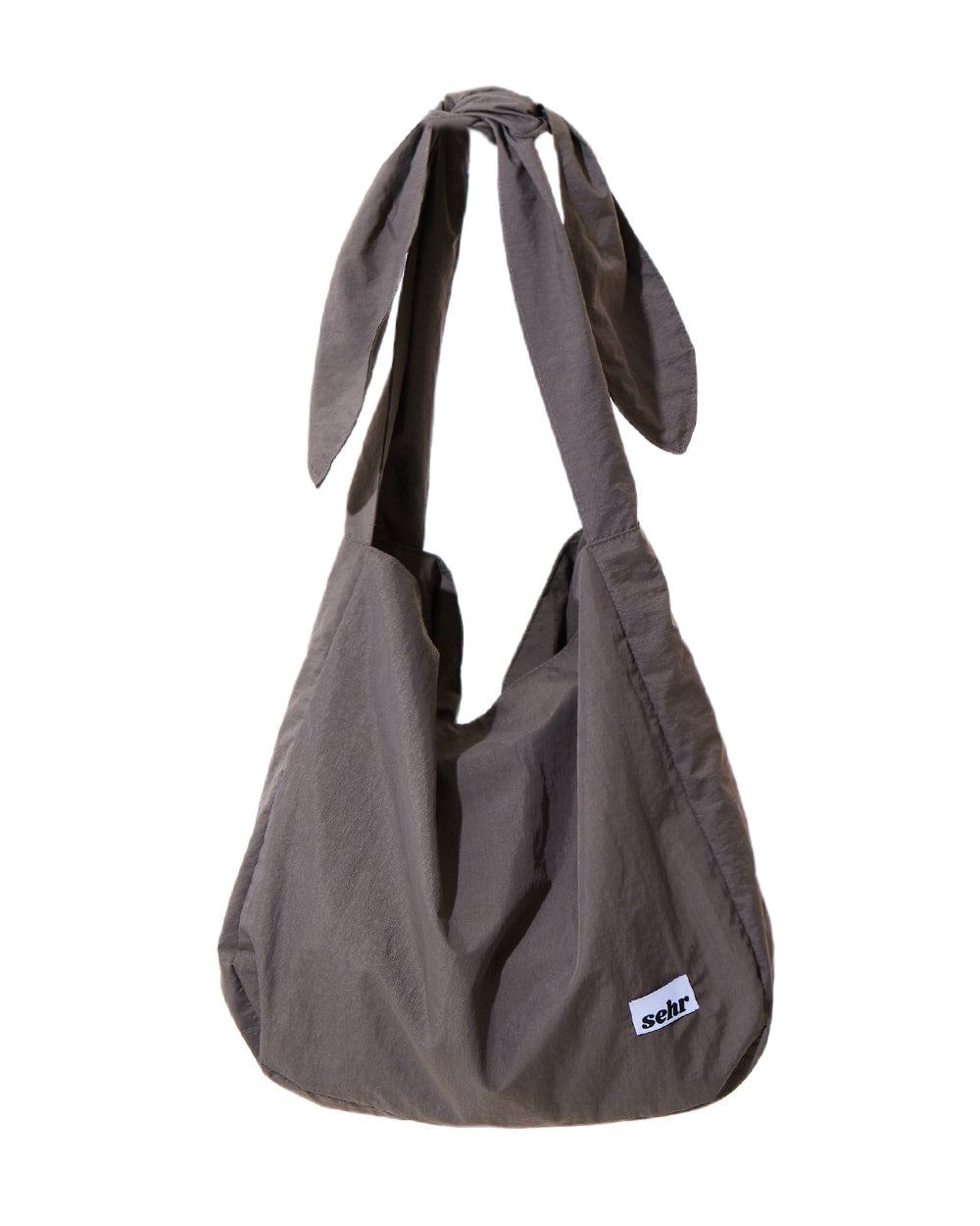 Anorak Tie Big Bag (Charcoal Brown)