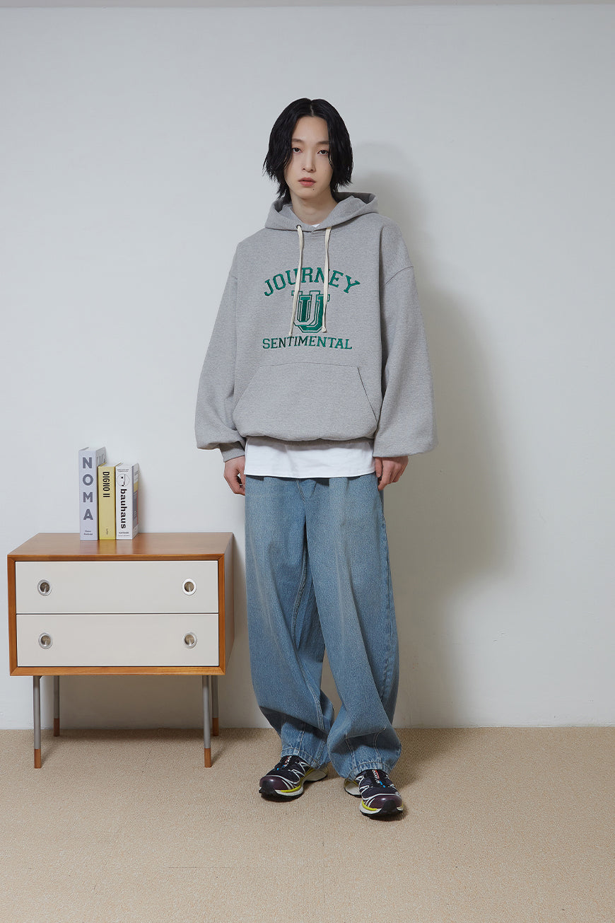 Sentimental Logo Hoodie (Grey)