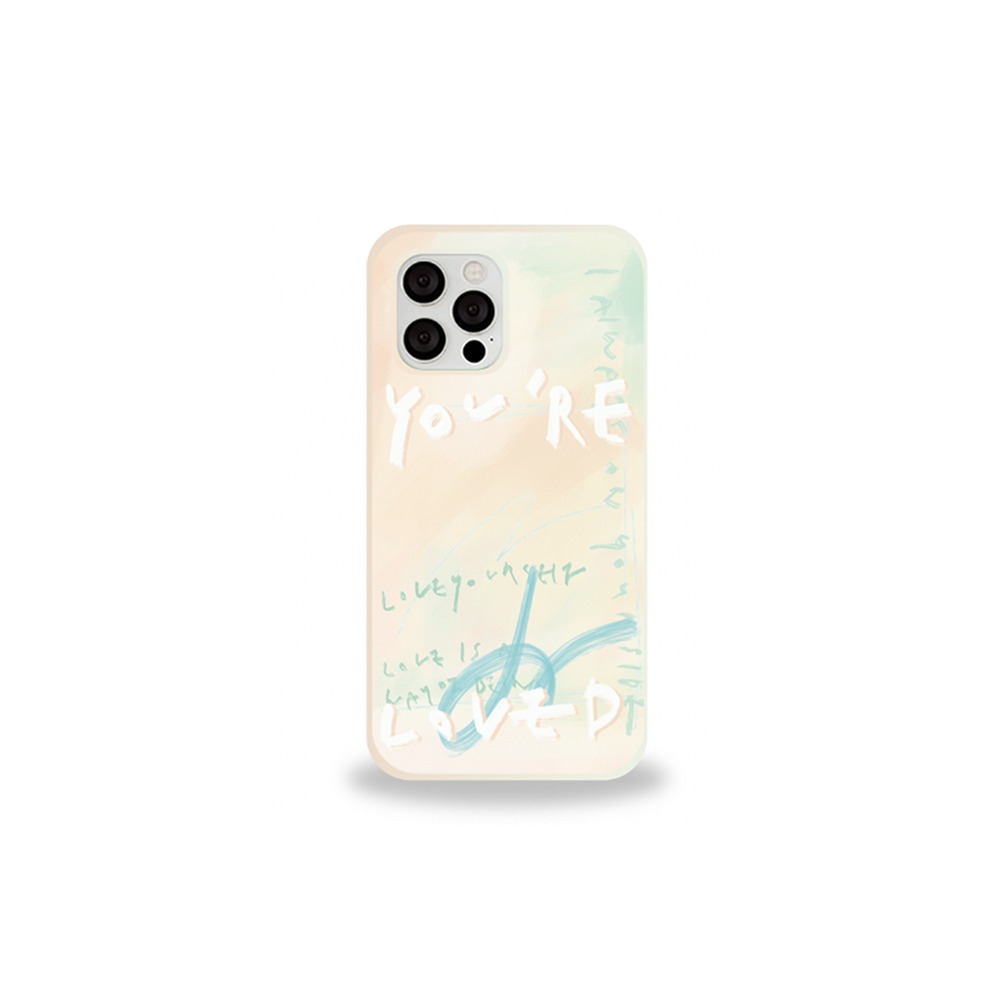 [SET] Leaf series : Spring breeze phone case + Anthurium tok