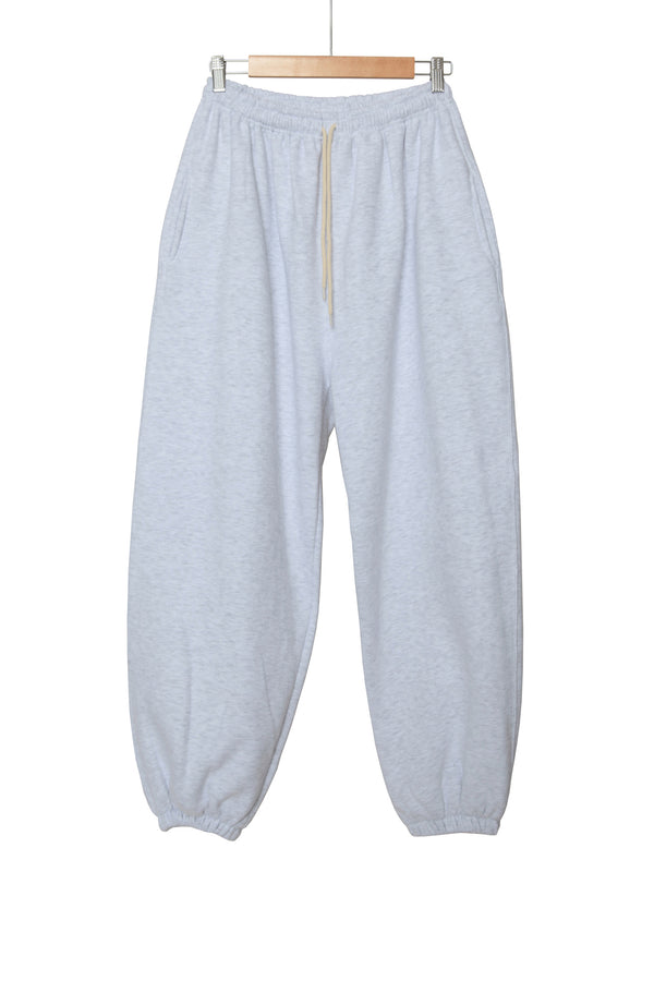 wool fluff balloon jogger pants