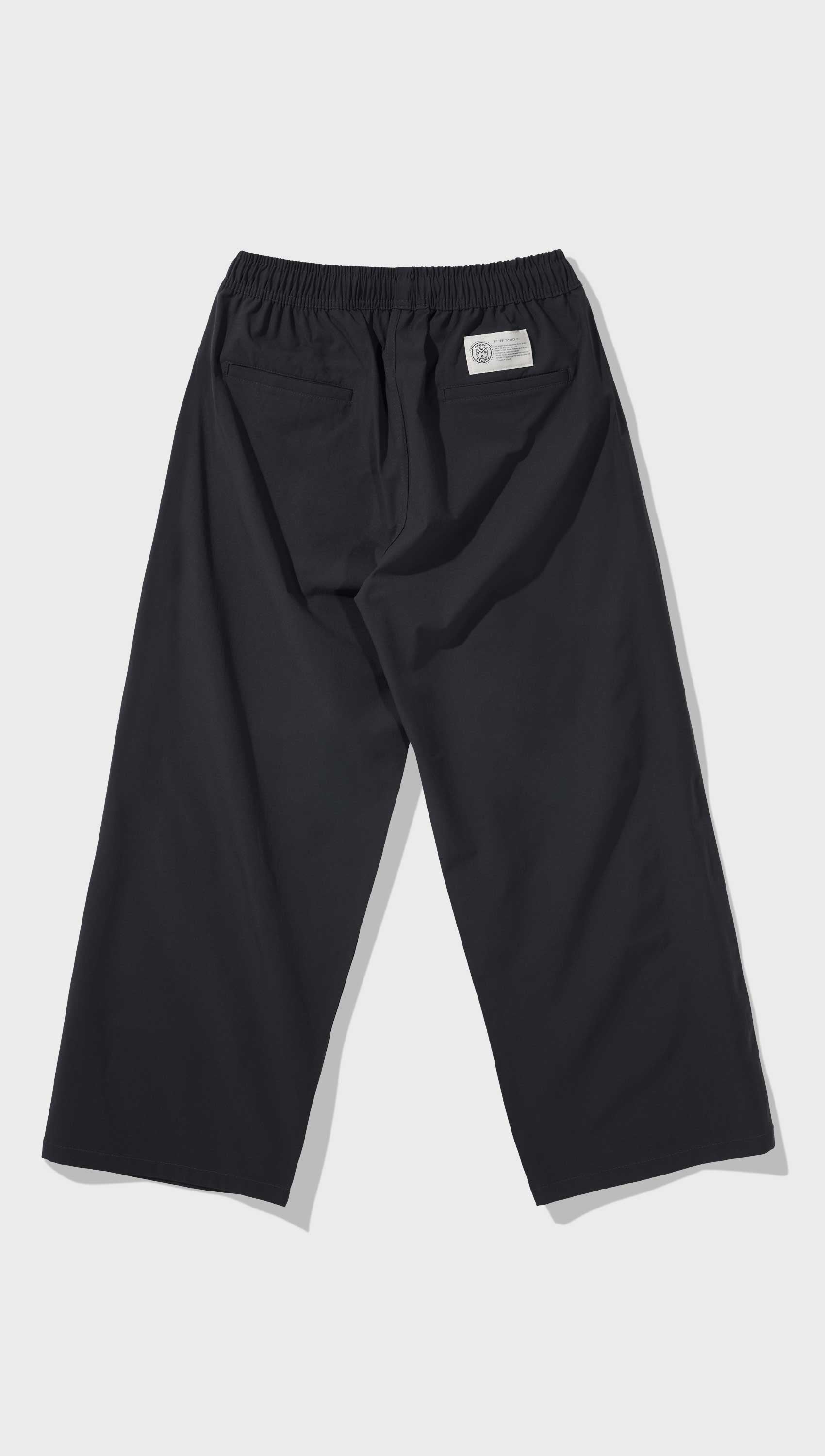 23 High tension wide banding pants (Charcoal)