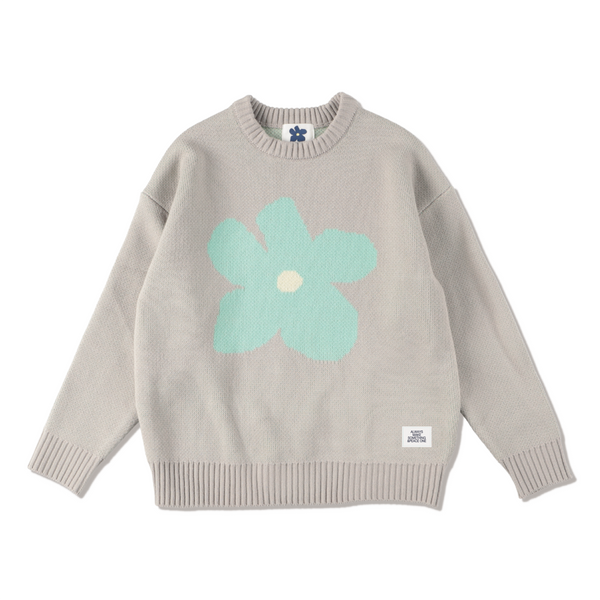 コラボレーションニット l My Sugar Babe × ODD STUDIO flower knit pullover