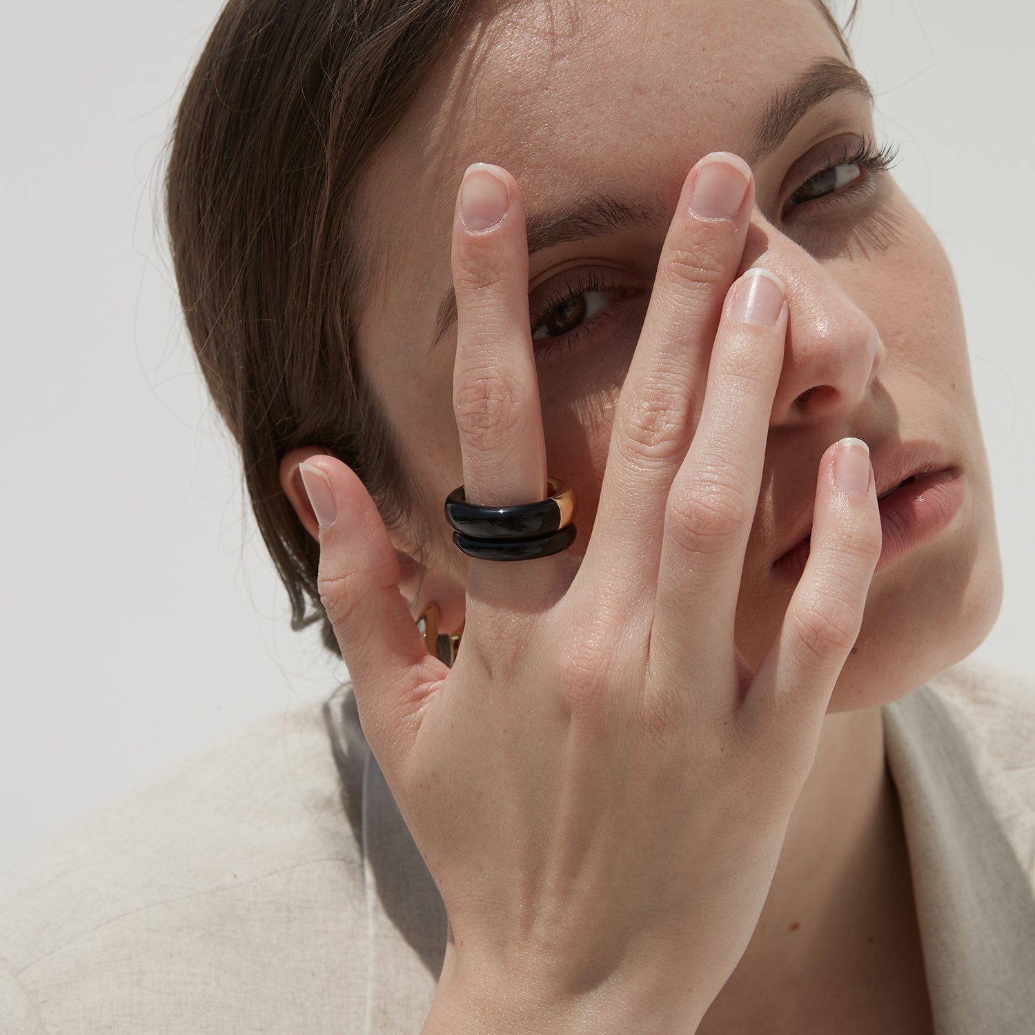 Gelato Ring Set_Black