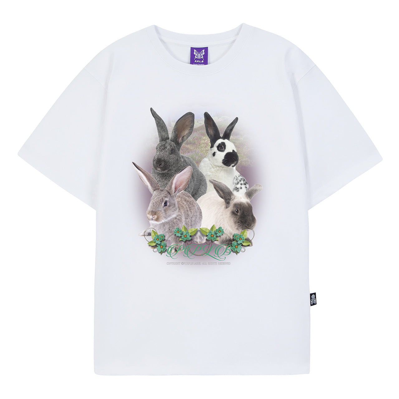 hurdle of bunnies tee (PT0083-1)