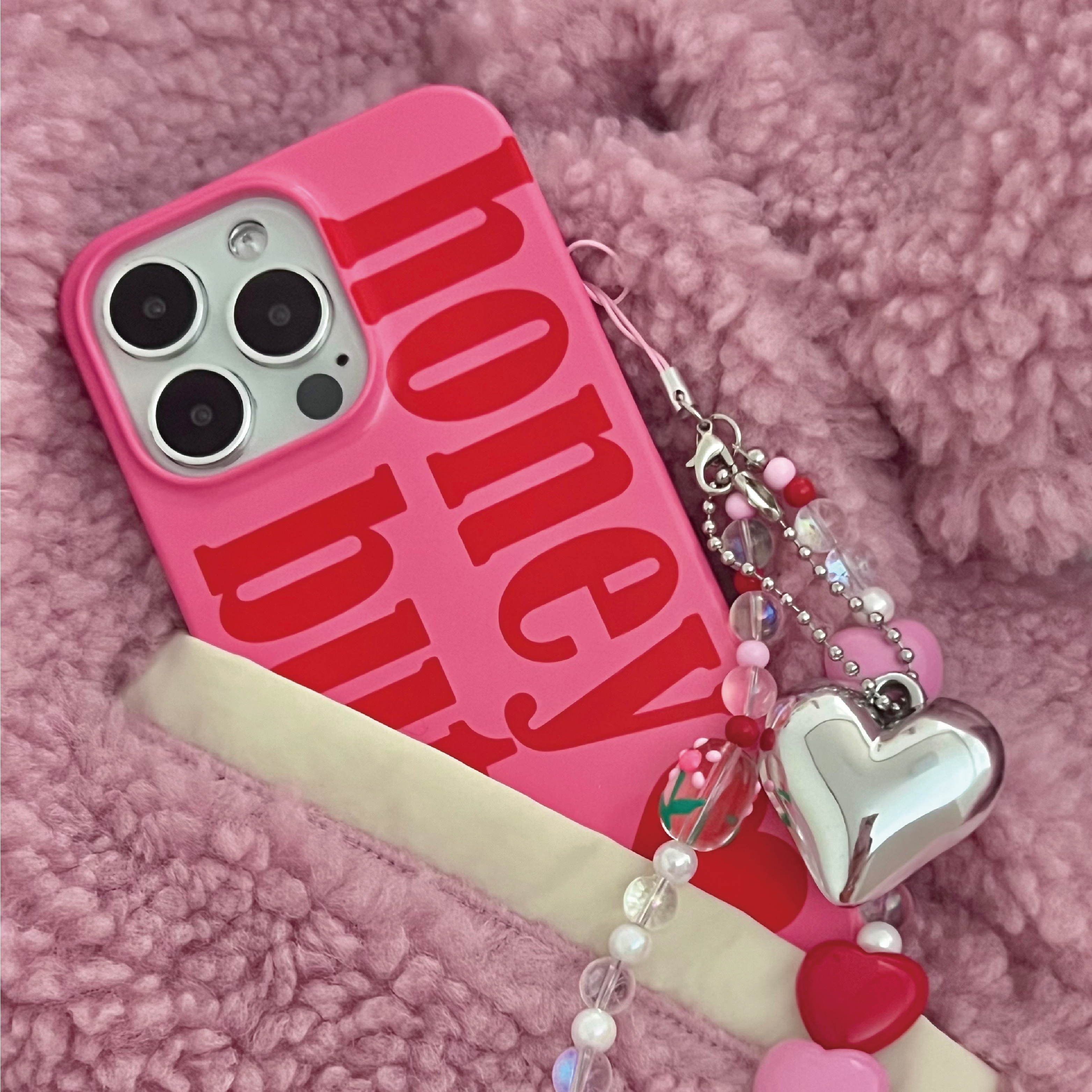 [PINK] Honey Butter Slim-hard case