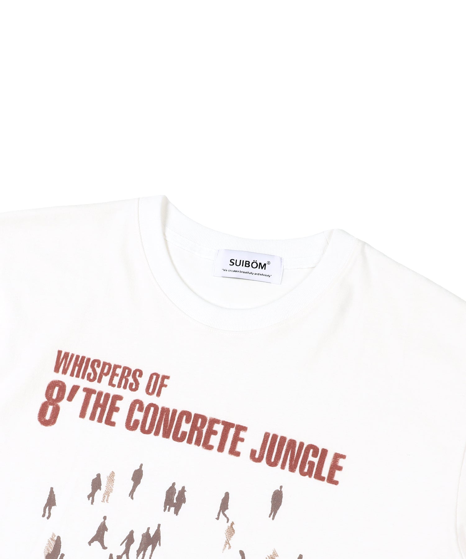 CONCRETE JUNGLE T-Shirt in Off white