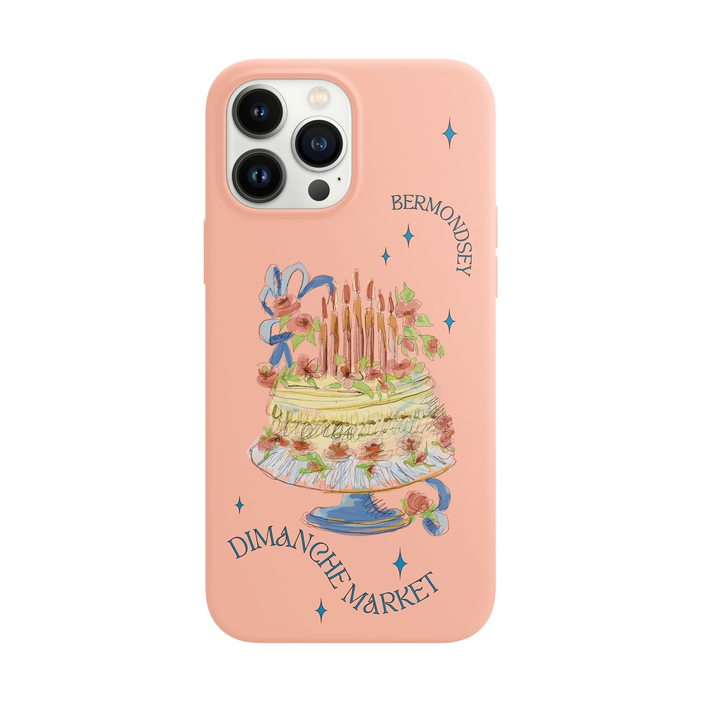 PINK DIMANCHE CAKE CASE