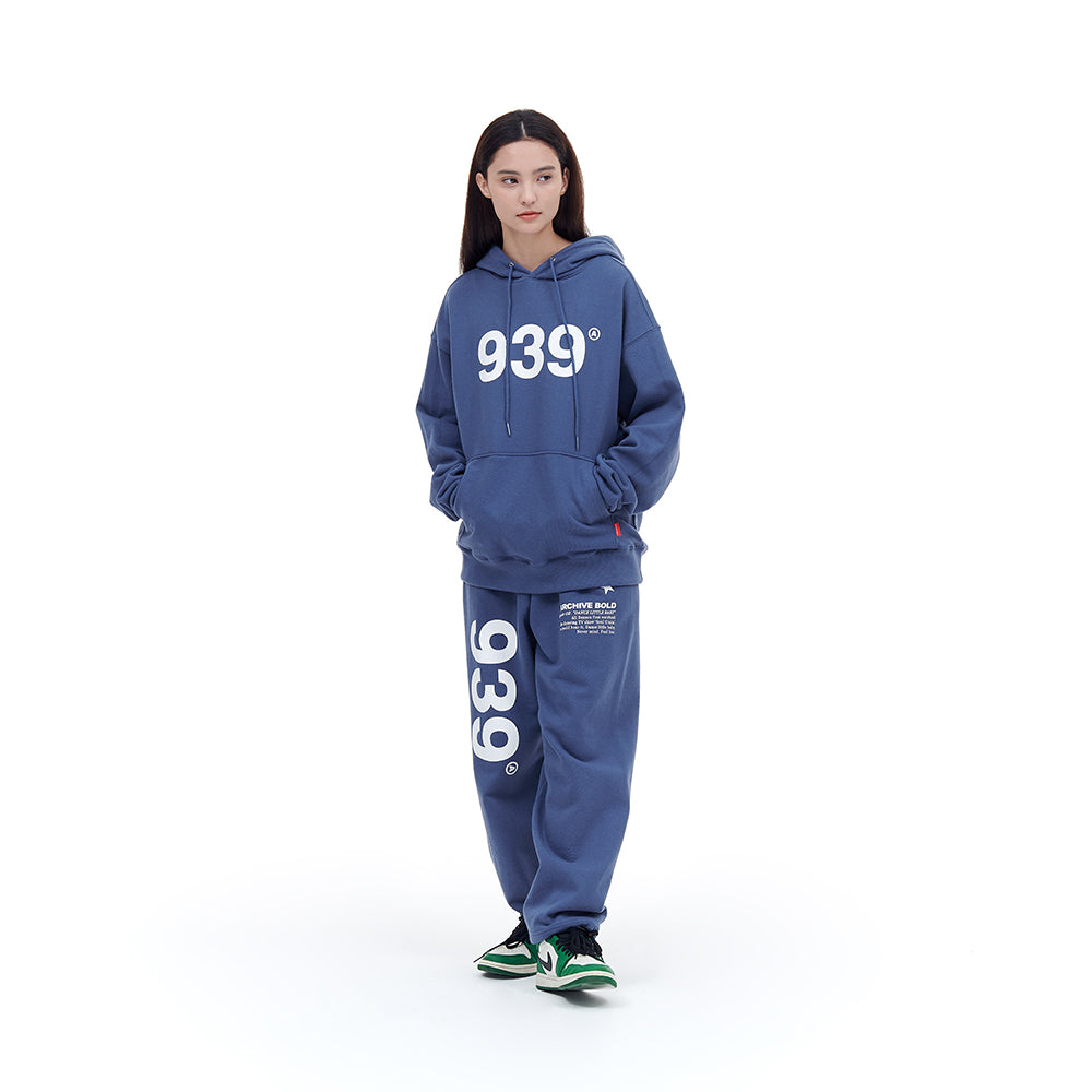 939 LOGO HOOD (BLUE)