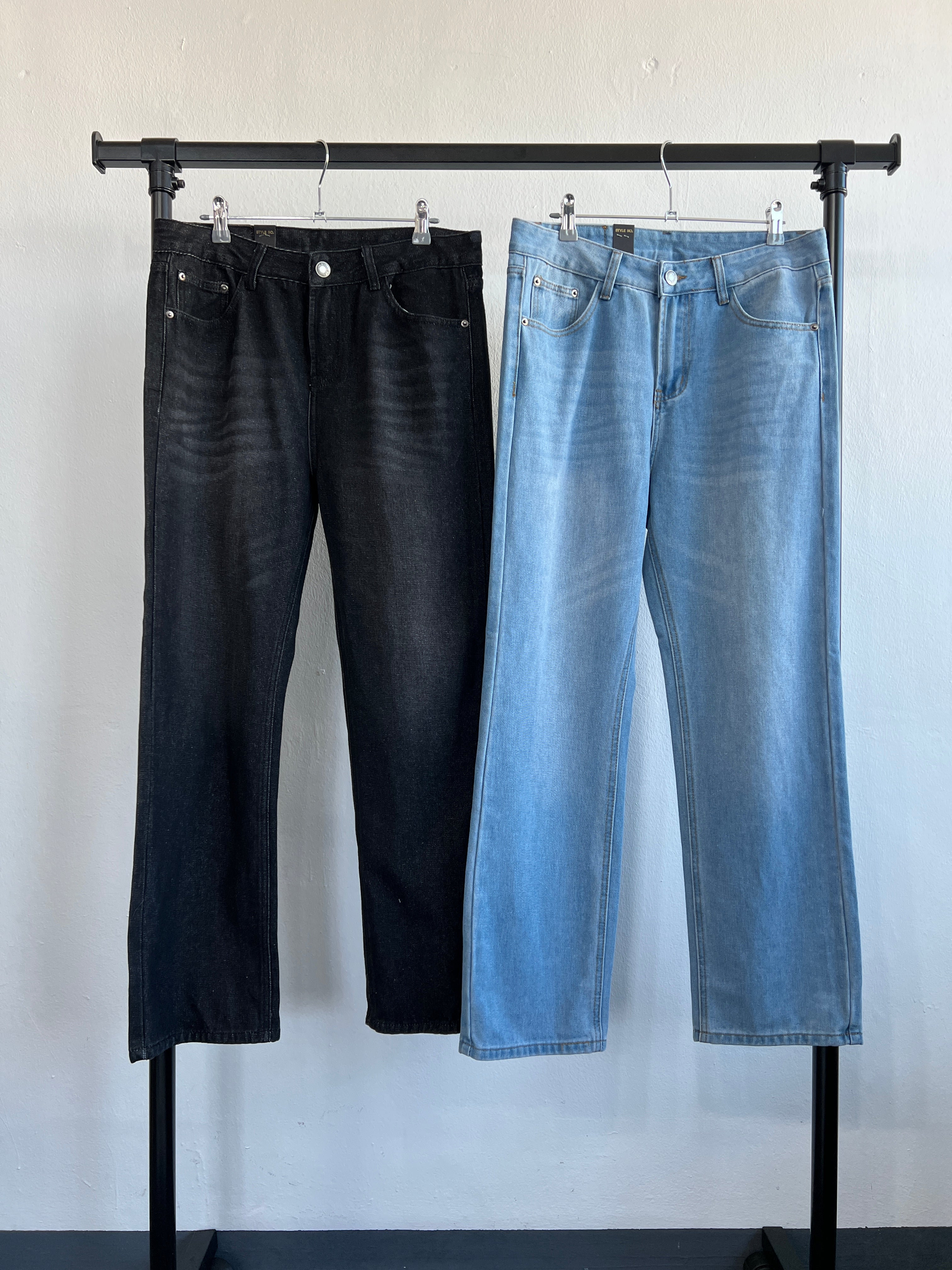 Semi Washing Wide Fit Denim(2color)