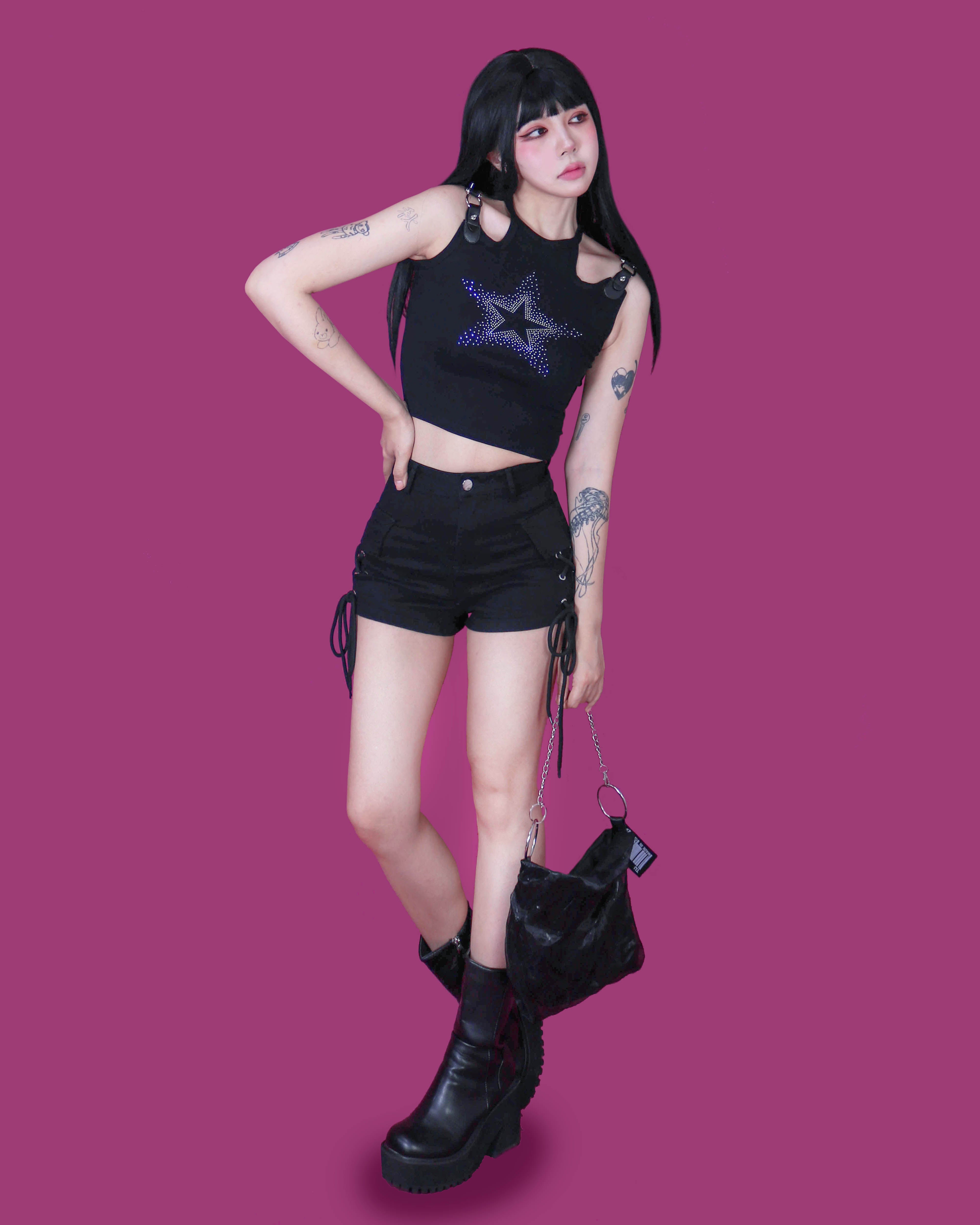 star cubic sleeveless