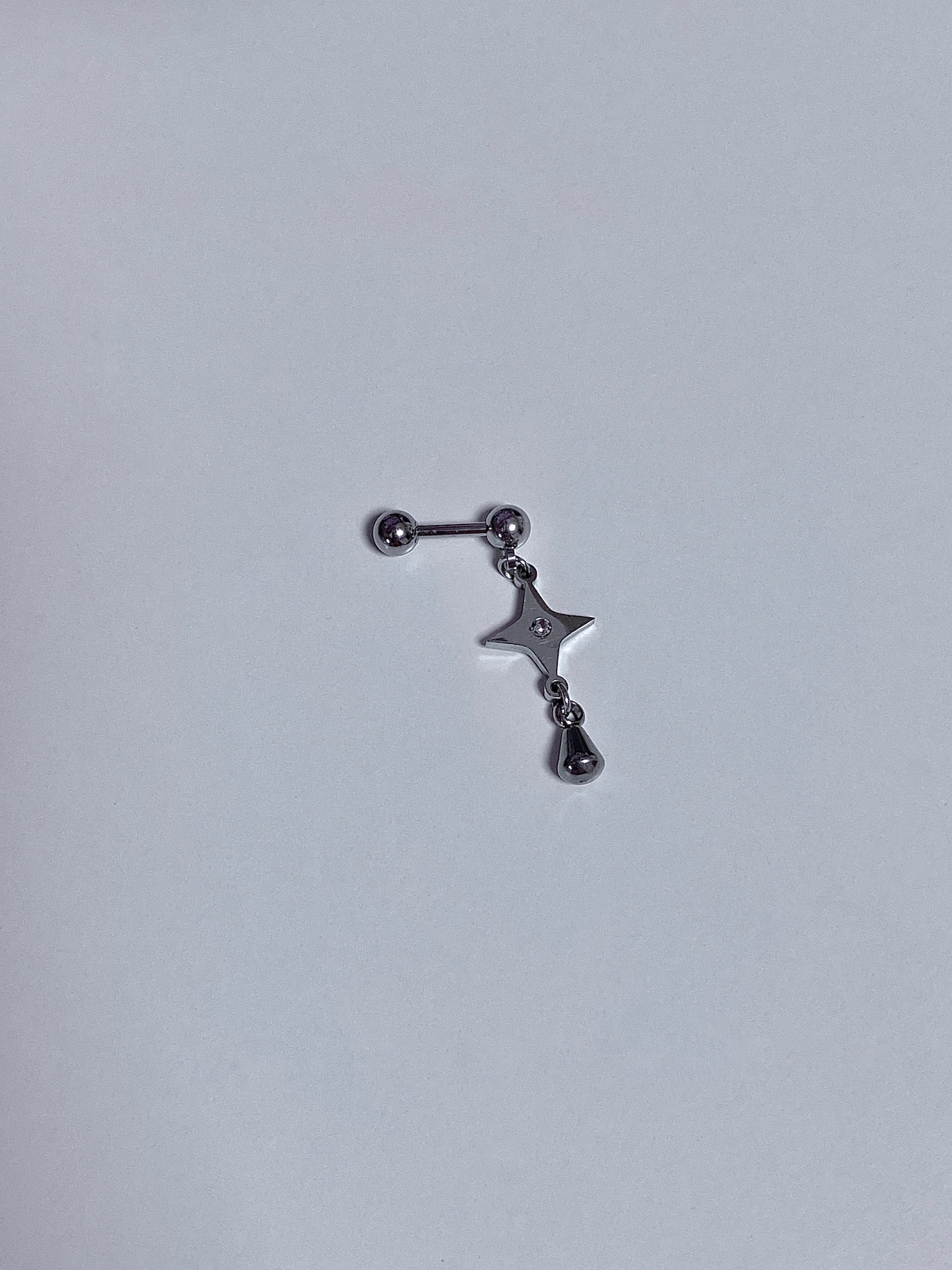 water drop point piercing
